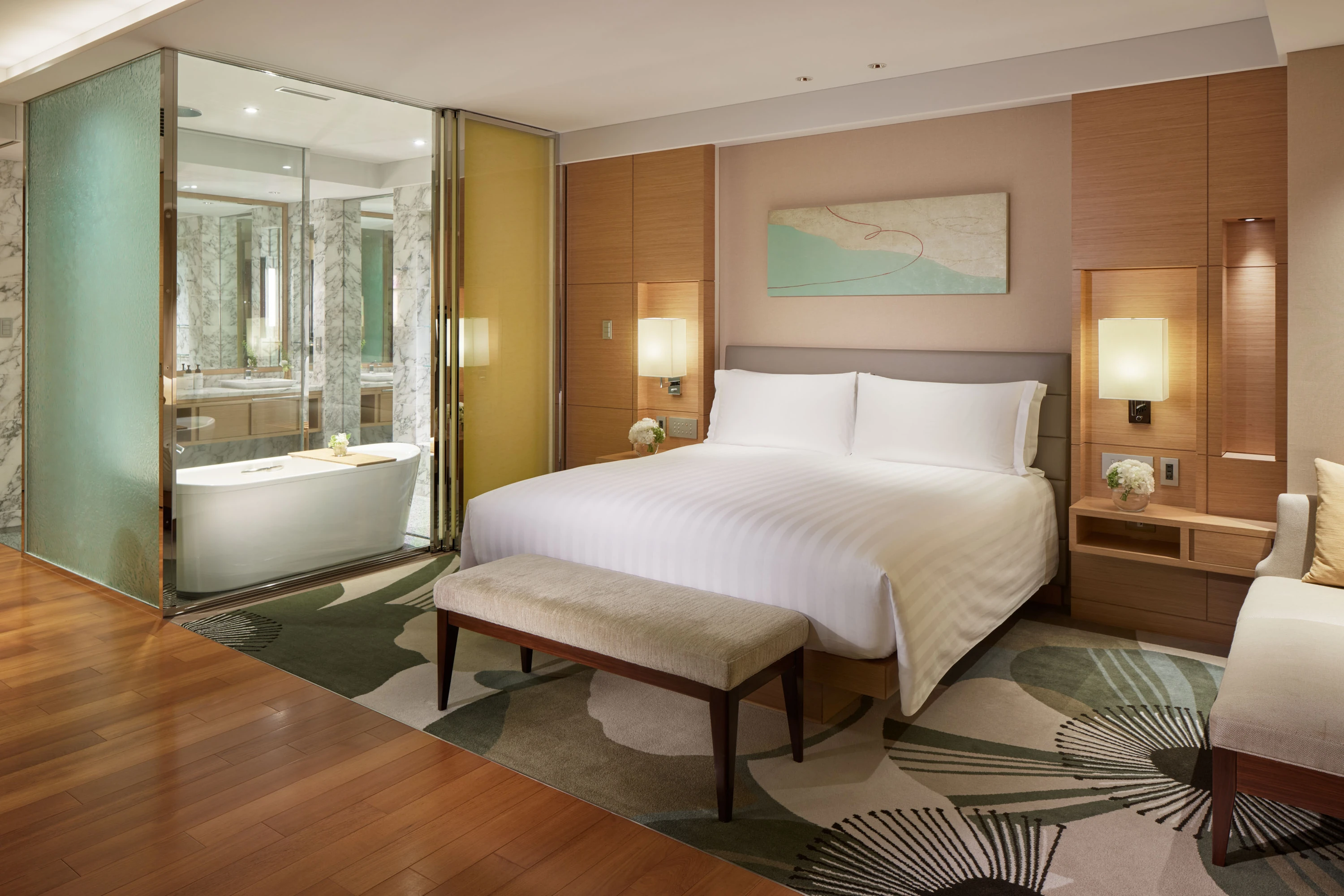 A Premium Room at InterContinental Osaka