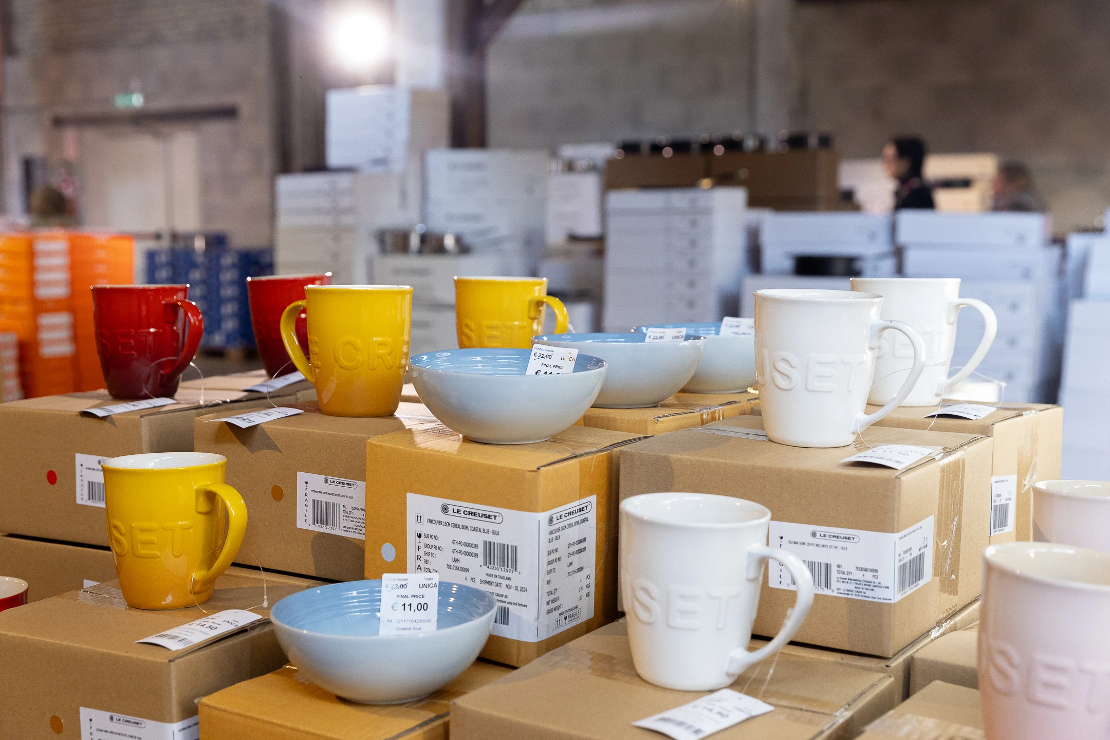 Tazas y boles de Le Creuset