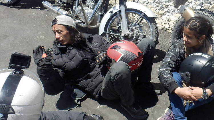 Are you solo biking or riding in a group?