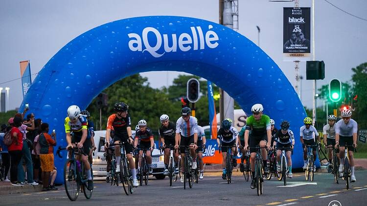 Cyclists hit the streets for the aQuellé Tour Durban, which returns in April 2027 with a new road route and an expanded programme. Cyclists hit the streets for the aQuellé Tour Durban, which returns in April 2027 with a new road route and an expanded programme.