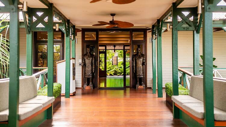 Hotel entrance