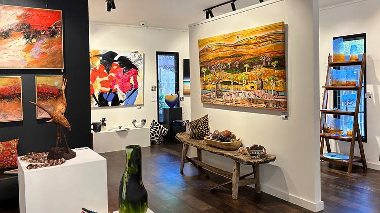 See local art at Black Stump Gallery See local art at Black Stump Gallery