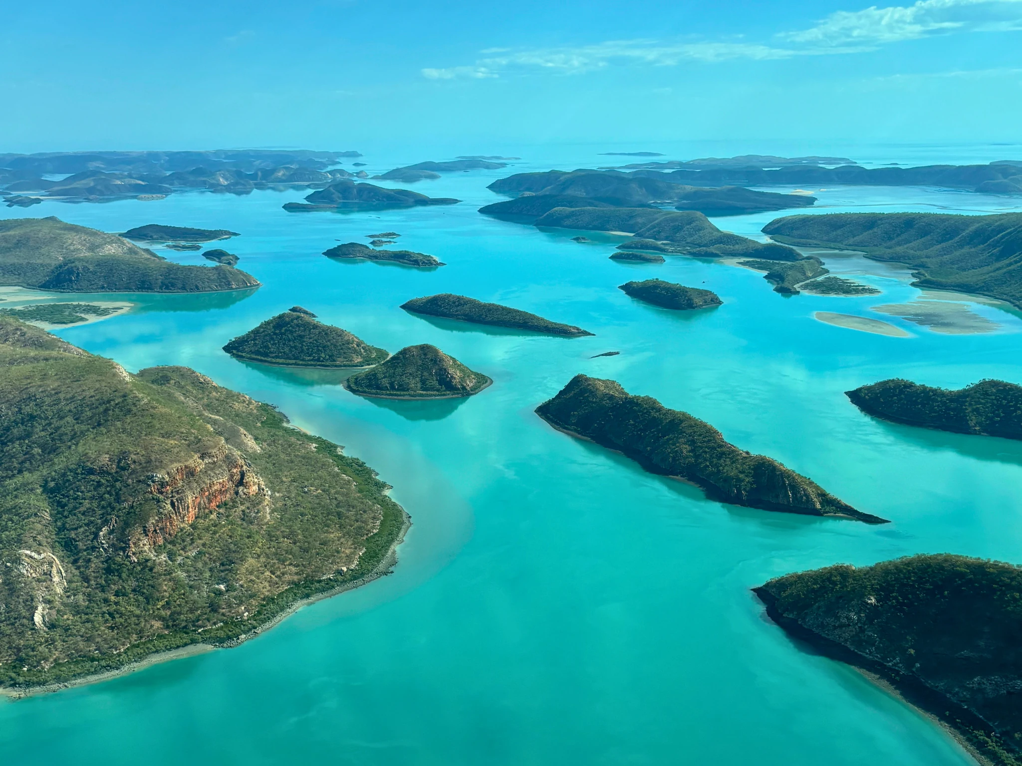 Aerial of Buccaneer Archipelago