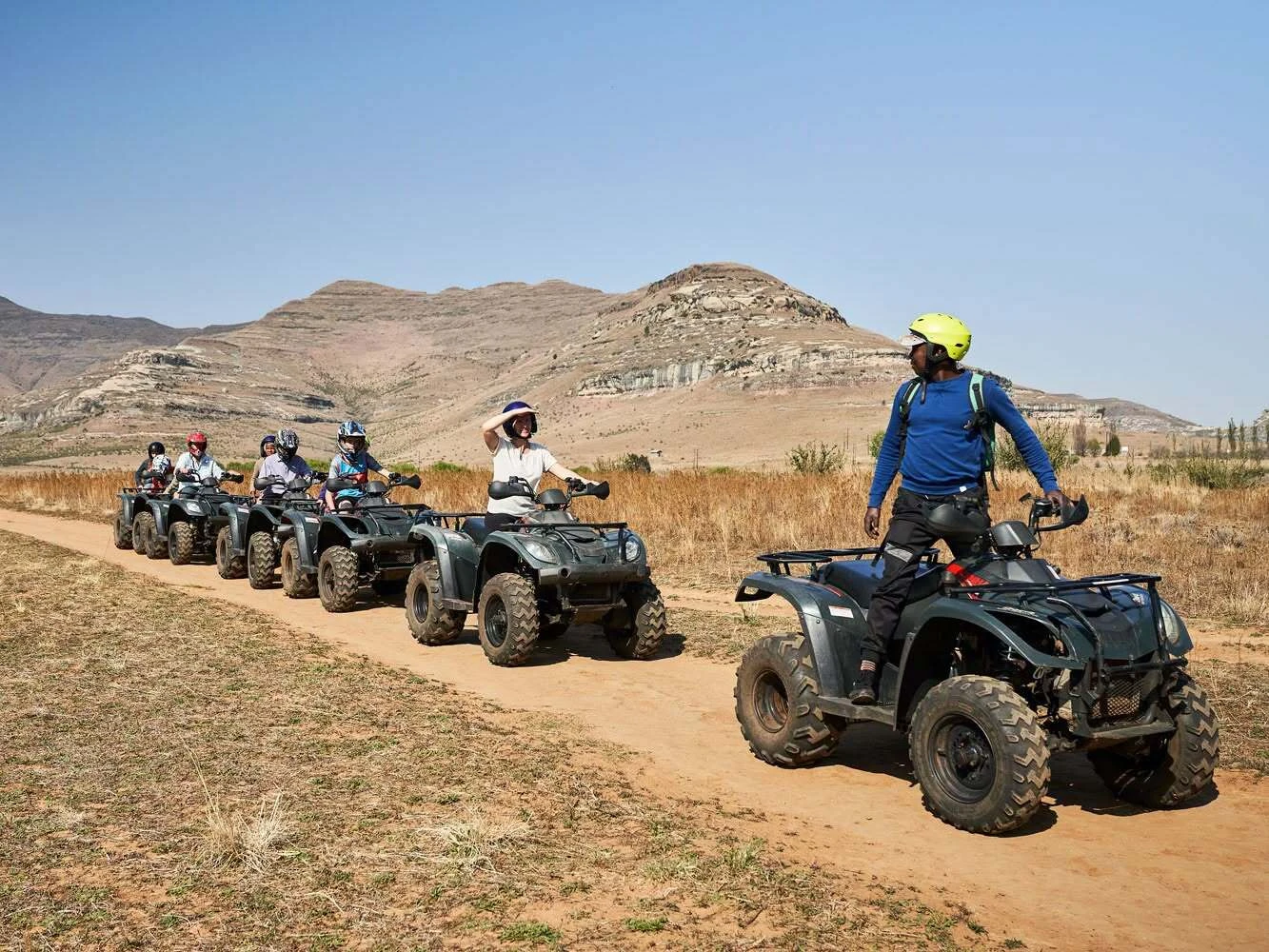 Quad biking is one of the activities to be enjoyed at Kiara Lodge.