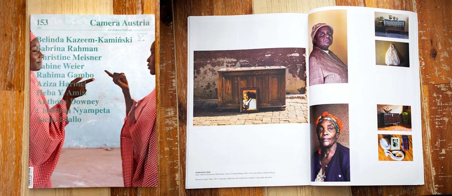 Zulu's work moves between photography, filmmaking and installation.