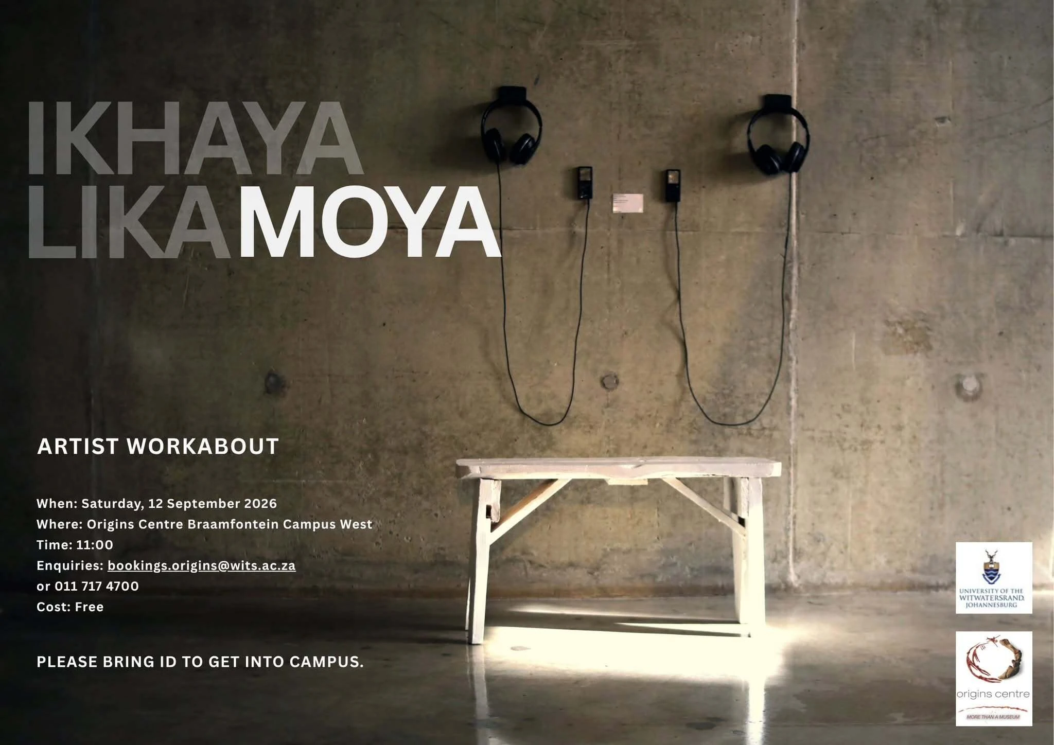 His debut solo exhibition was Ikhaya Likamoya.