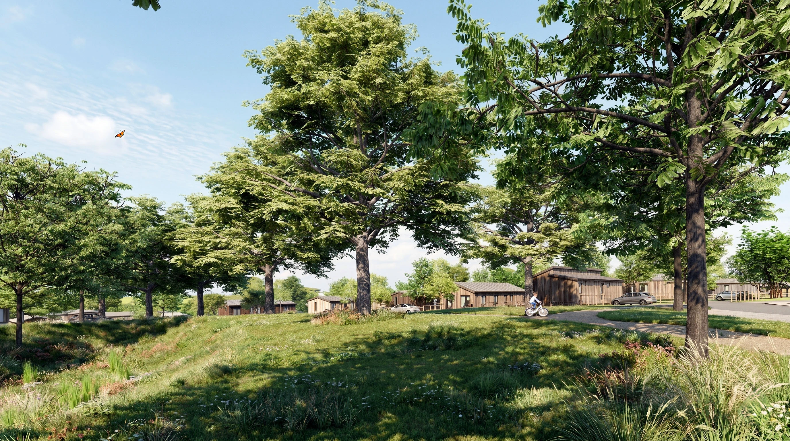 Plans for Kinford Village