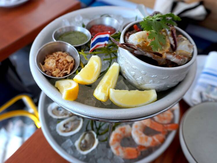 Seafood Towers at Fish Cheeks Seafood Towers at Fish Cheeks