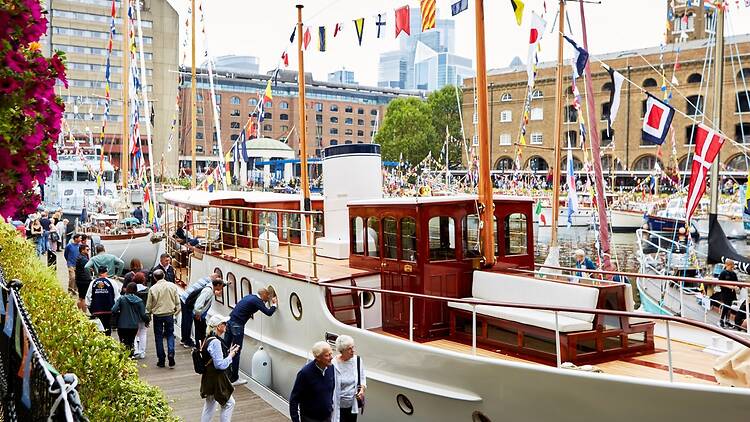 St Katharine Docks Classic Boat Festival St Katharine Docks Classic Boat Festival