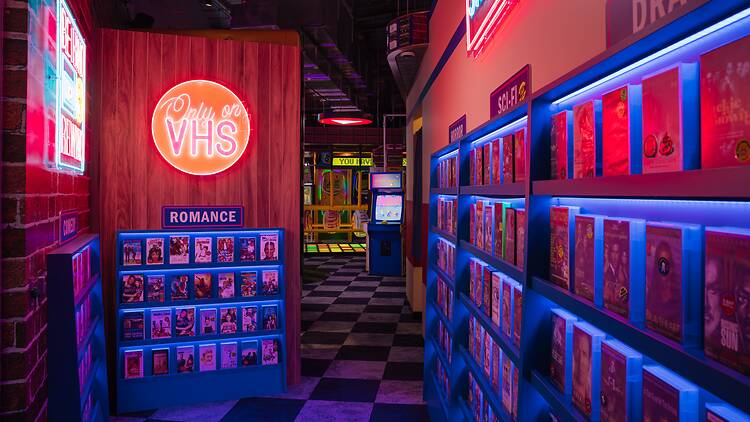 Playback96 at Chadstone Shopping Centre VHS room at Playback96 at Chadstone Shopping Centre