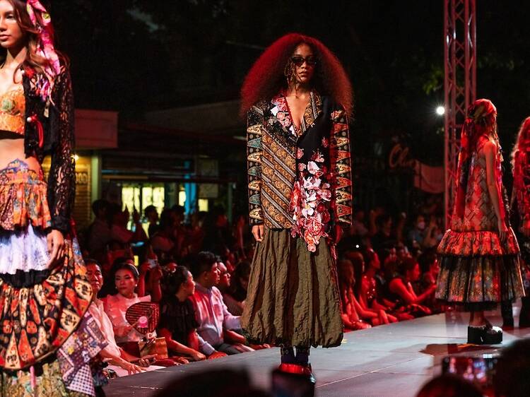 Watch a fashion show on an actual plane deck at Fly 2 South Now Festival