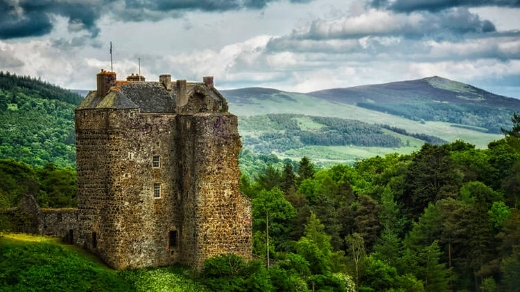 Most historic castle: Mary Queen of Scot’s chamber at Neidpath Castle Most historic castle: Mary Queen of Scot’s chamber at Neidpath Castle