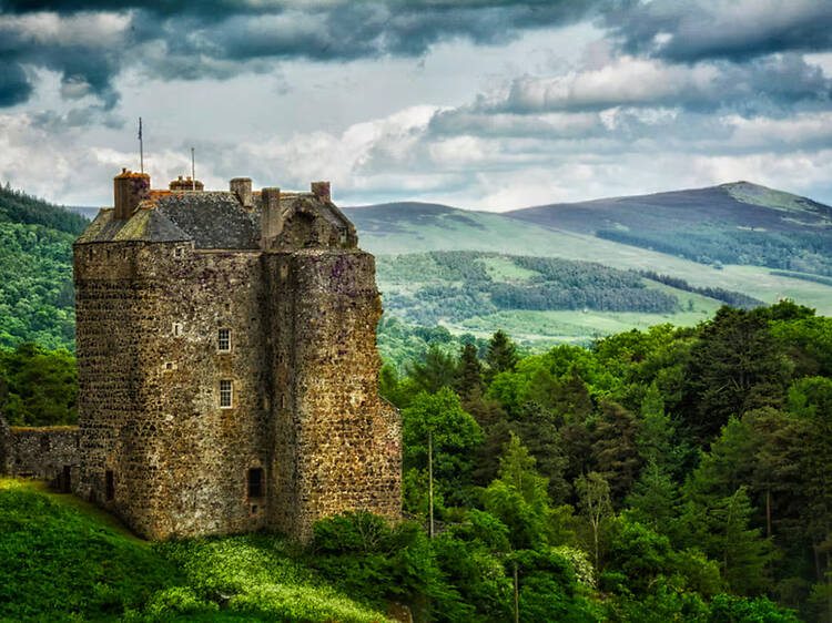 Most historic castle: Mary Queen of Scot’s chamber at Neidpath Castle Most historic castle: Mary Queen of Scot’s chamber at Neidpath Castle