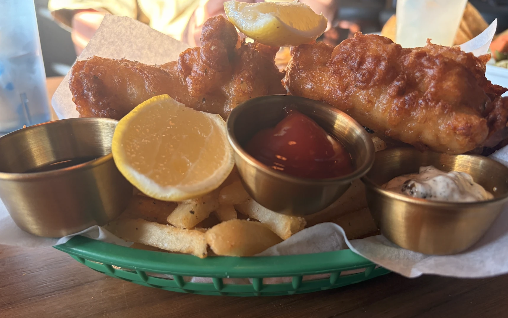 Fish and chips at The Holloway