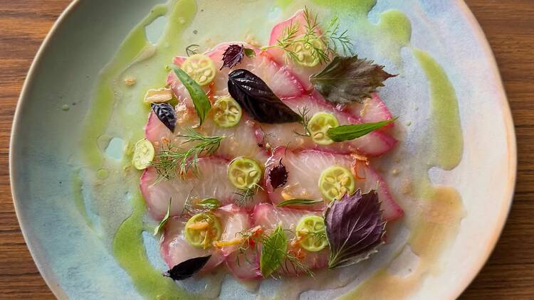 Dishes at Wander