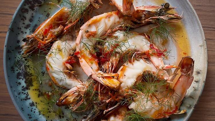 Prawns at Wander