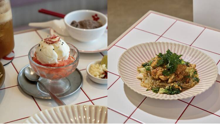Try suki sauce ice cream at COCA Restaurant Try suki sauce ice cream at COCA Restaurant