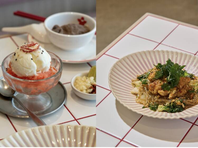 Try suki sauce ice cream at COCA Restaurant Try suki sauce ice cream at COCA Restaurant