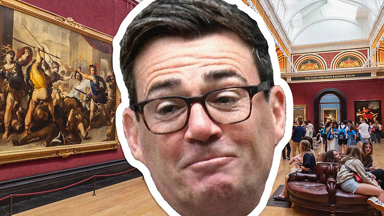 Andy Burnham reveals which major artwork he wants to come to the UK