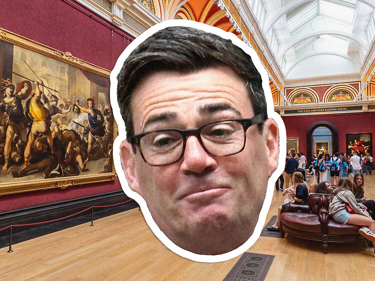 Andy Burnham reveals which major artwork he wants to come to the UK
