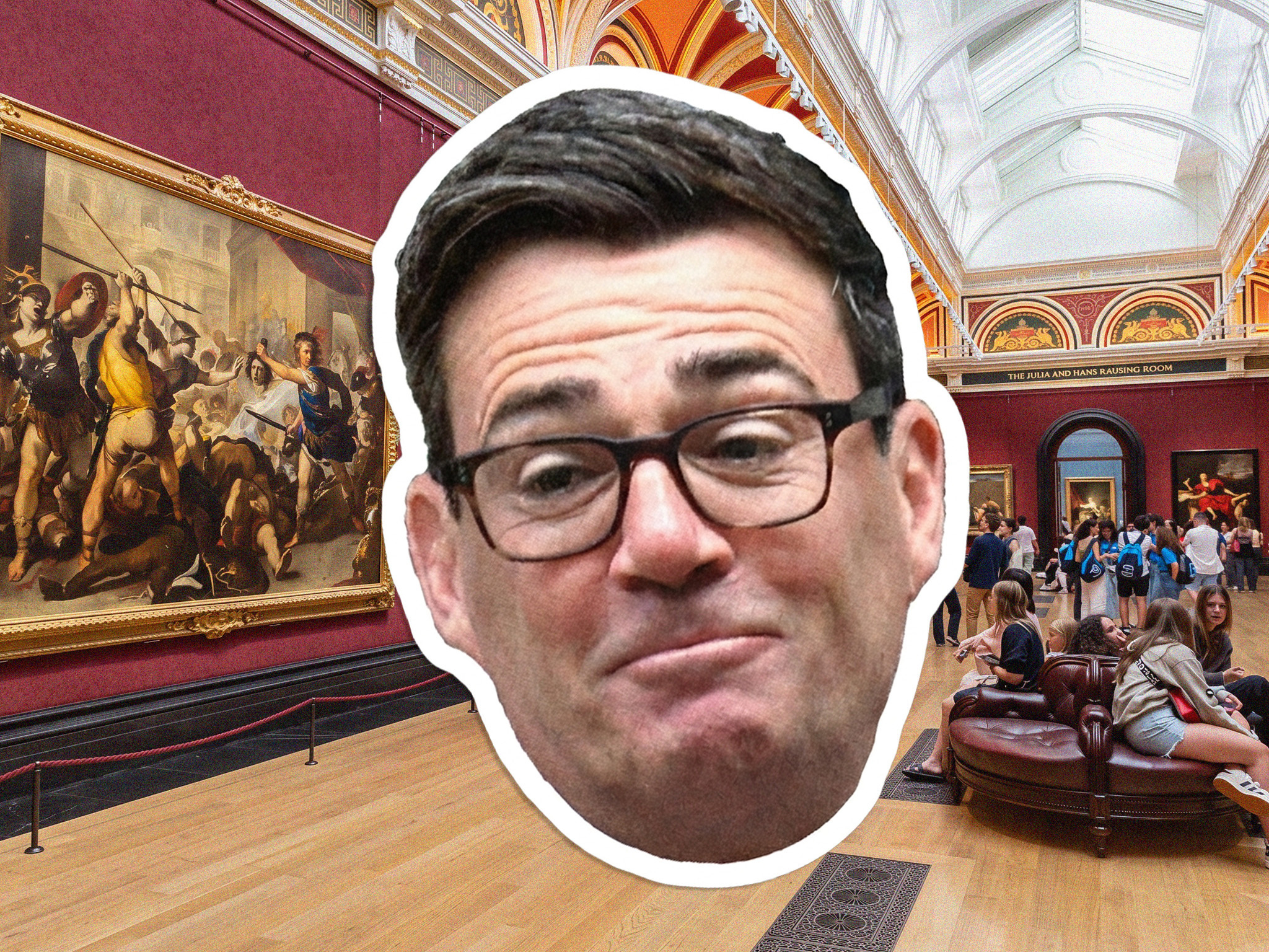 Andy Burnham reveals which major artwork he wants to come to the UK
