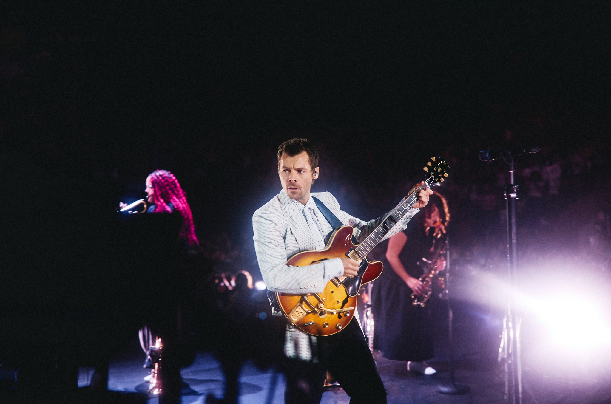 Harry Styles on stage