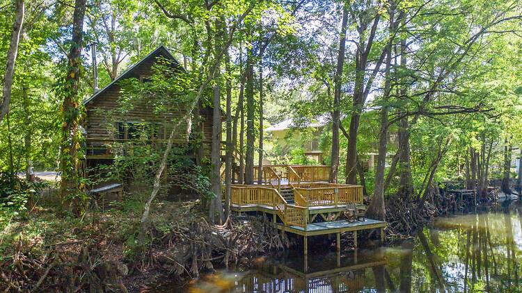 Best for hikers, cyclists, and quiet nature retreats: The cabin on the river