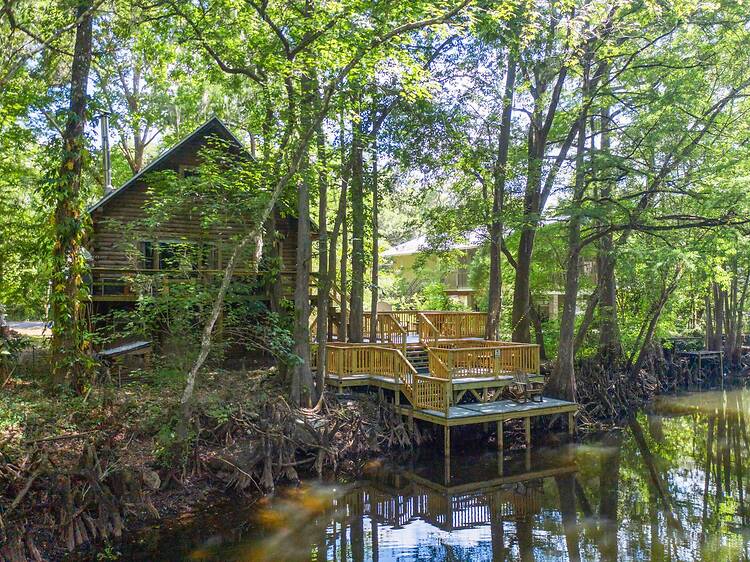 Best for hikers, cyclists, and quiet nature retreats: The cabin on the river
