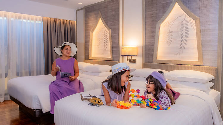 Kids on Us at Phuket Marriott Resort and Spa brings the whole family to Nai Yang Beach