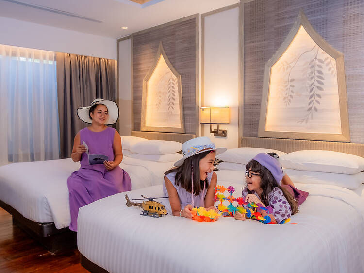 Kids on Us at Phuket Marriott Resort and Spa brings the whole family to Nai Yang Beach