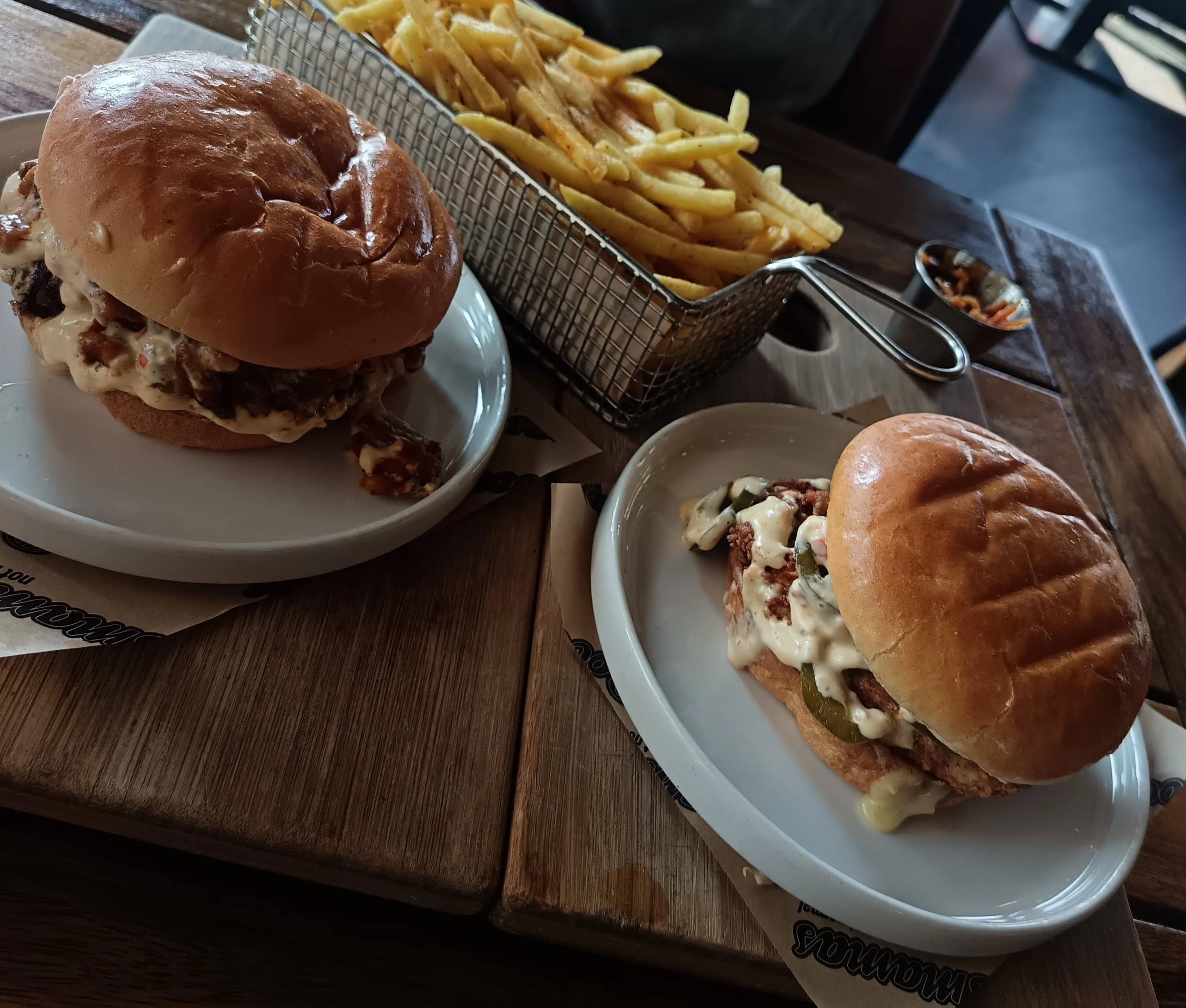 These South African inspired burgers by the Scorpion Kings will be available at the main event this weekend.