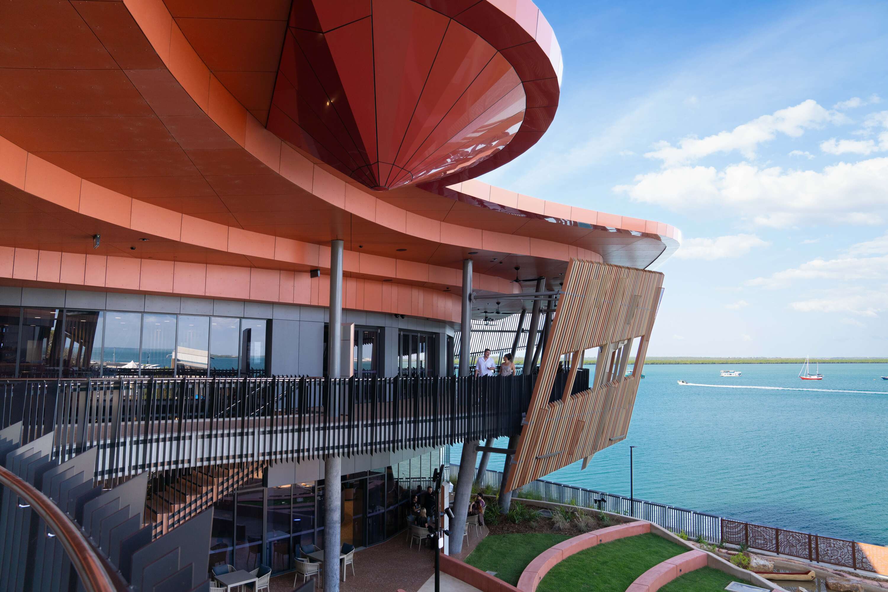 Australia’s newest $58.6 million cultural landmark has finally opened in Darwin