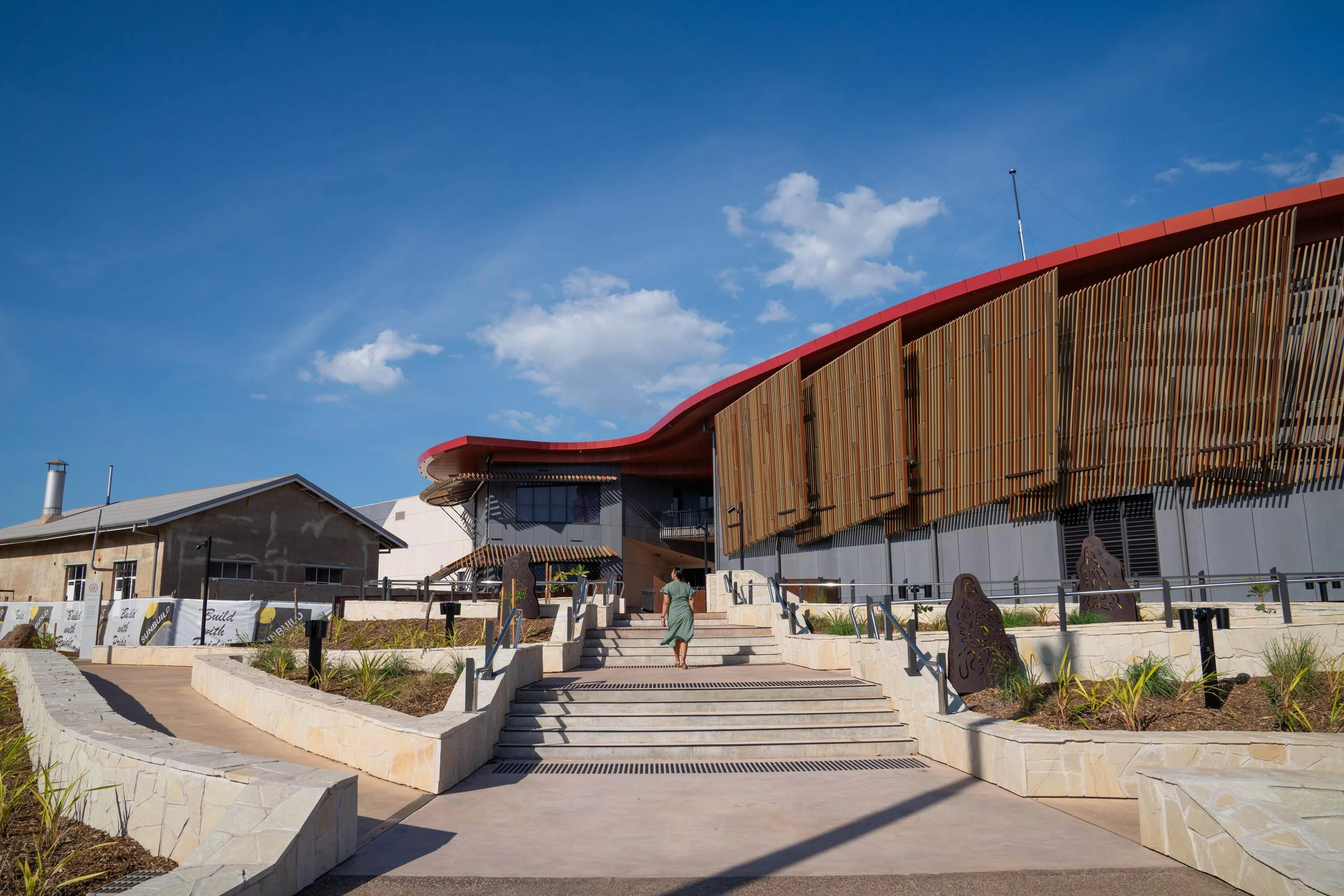 Exterior of Larrakia Cultural Centre