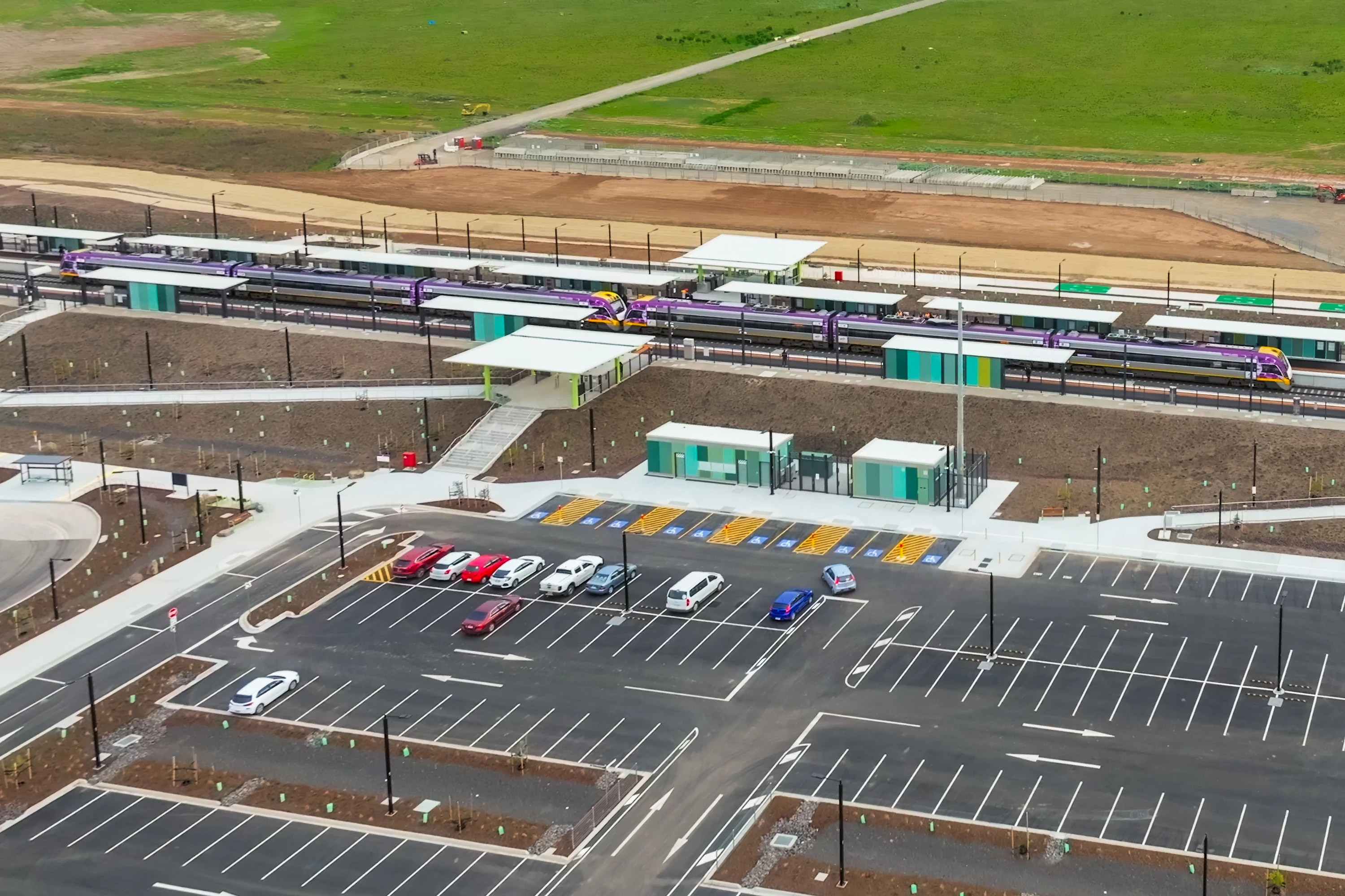 new train station at West Tarneit