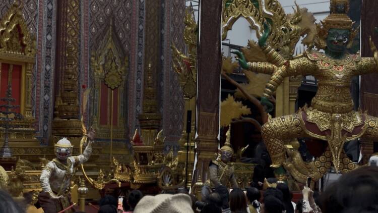 Your first cultural stop is a traditional Khon performance Your first cultural stop is a traditional Khon performance