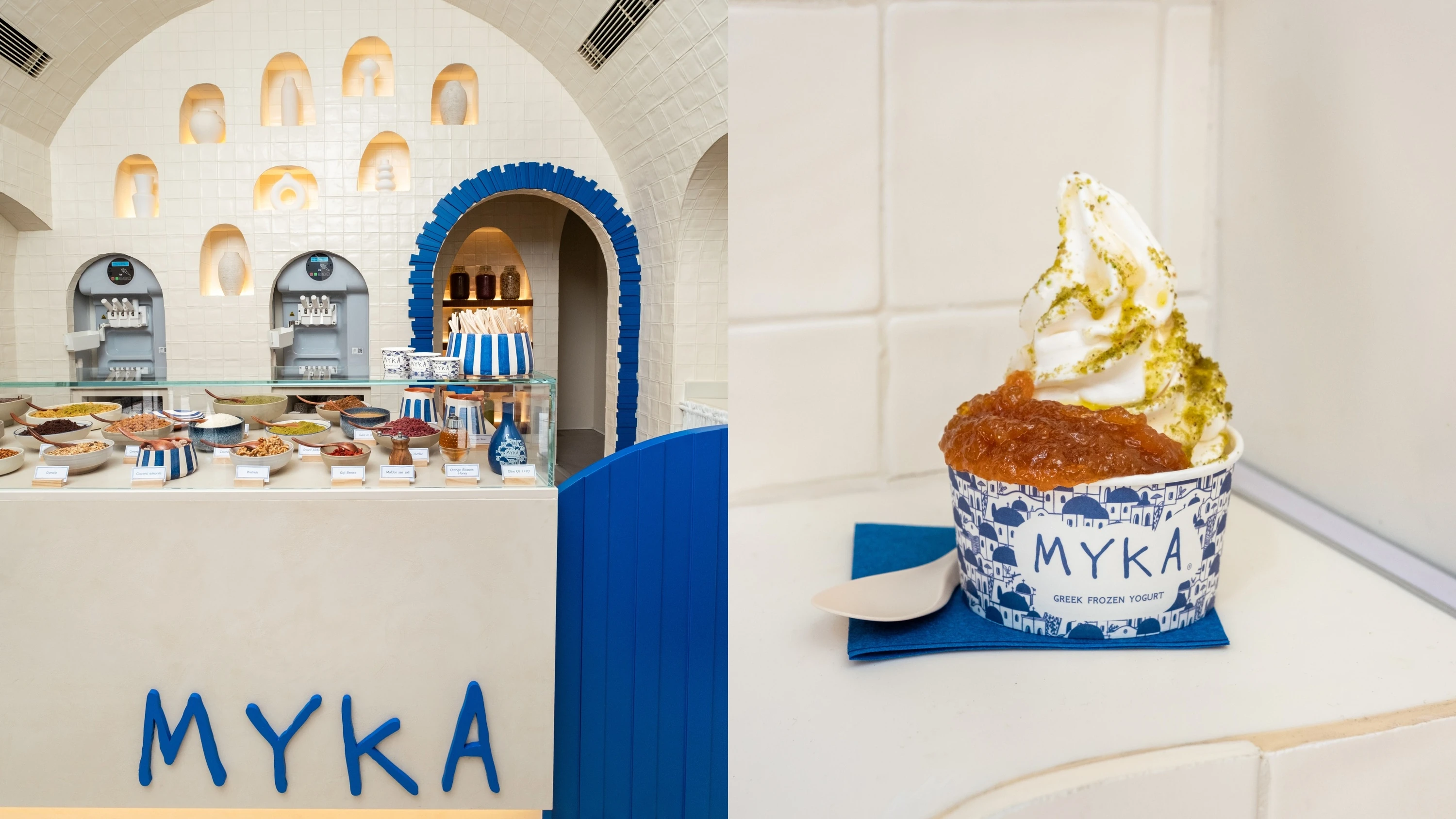 Myka Greek Frozen Yogurt
