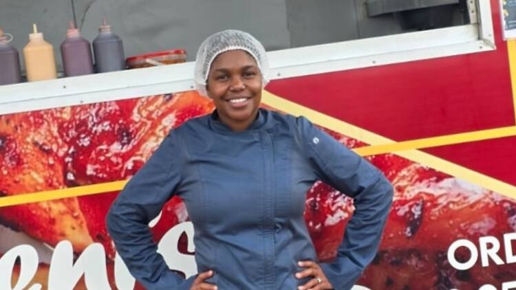 Cook Lehlogonolo Mthombeni, founder of Thaweni Cookery in Centurion. Cook Lehlogonolo Mthombeni, founder of Thaweni Cookery in Centurion.