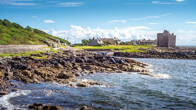 Portencross in North Ayrshire Portencross in North Ayrshire