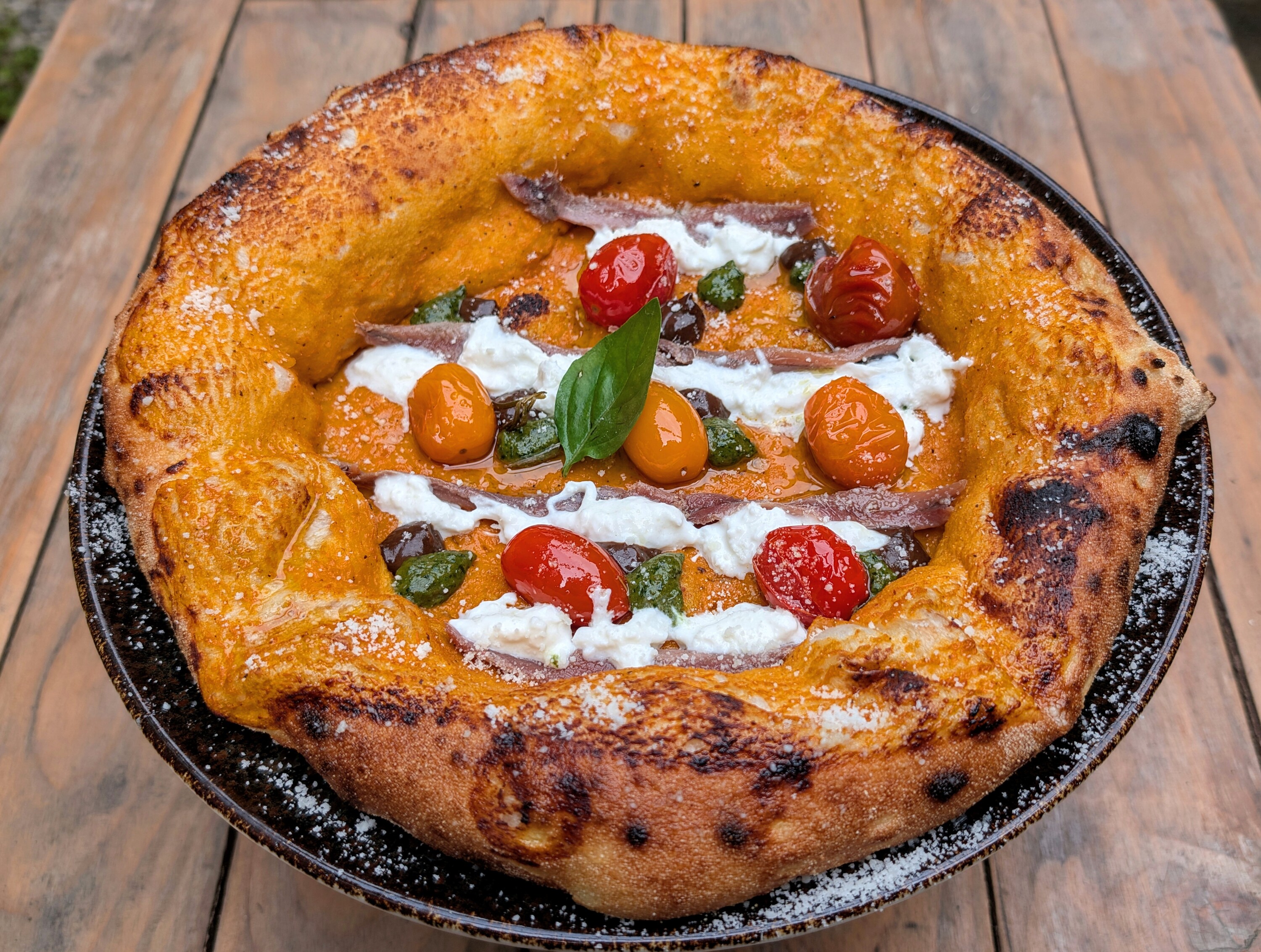 ‘Belle & Buona’ pizza at Due Forni