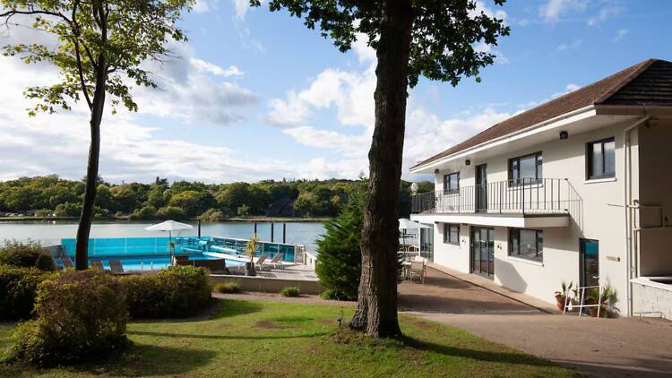 Best for watersports: The converted boathouse with the pool Best for watersports: The converted boathouse with the pool