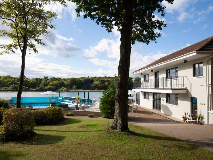 Best for watersports: The converted boathouse with the pool Best for watersports: The converted boathouse with the pool