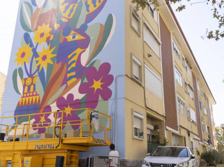 There are four new street art murals to discover in Cascais There are four new street art murals to discover in Cascais