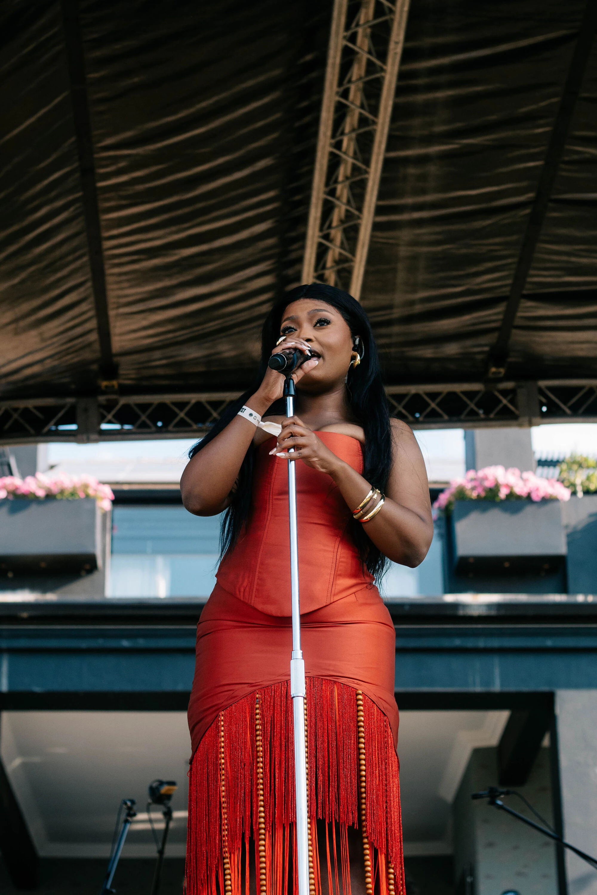 Thando Zide looked as stunning as she sounded at her ku Ngawe album experience.