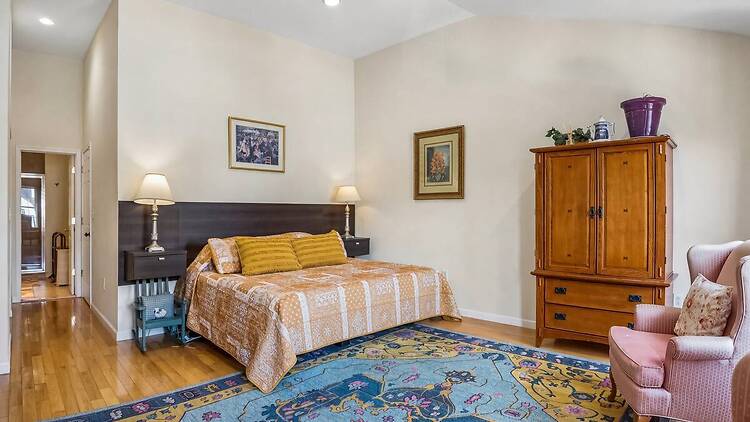 Best for free parking & outdoor space: The huge suite with a balcony