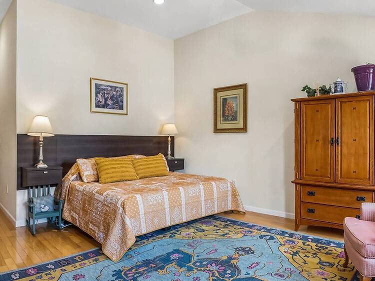 Best for free parking & outdoor space: The huge suite with a balcony