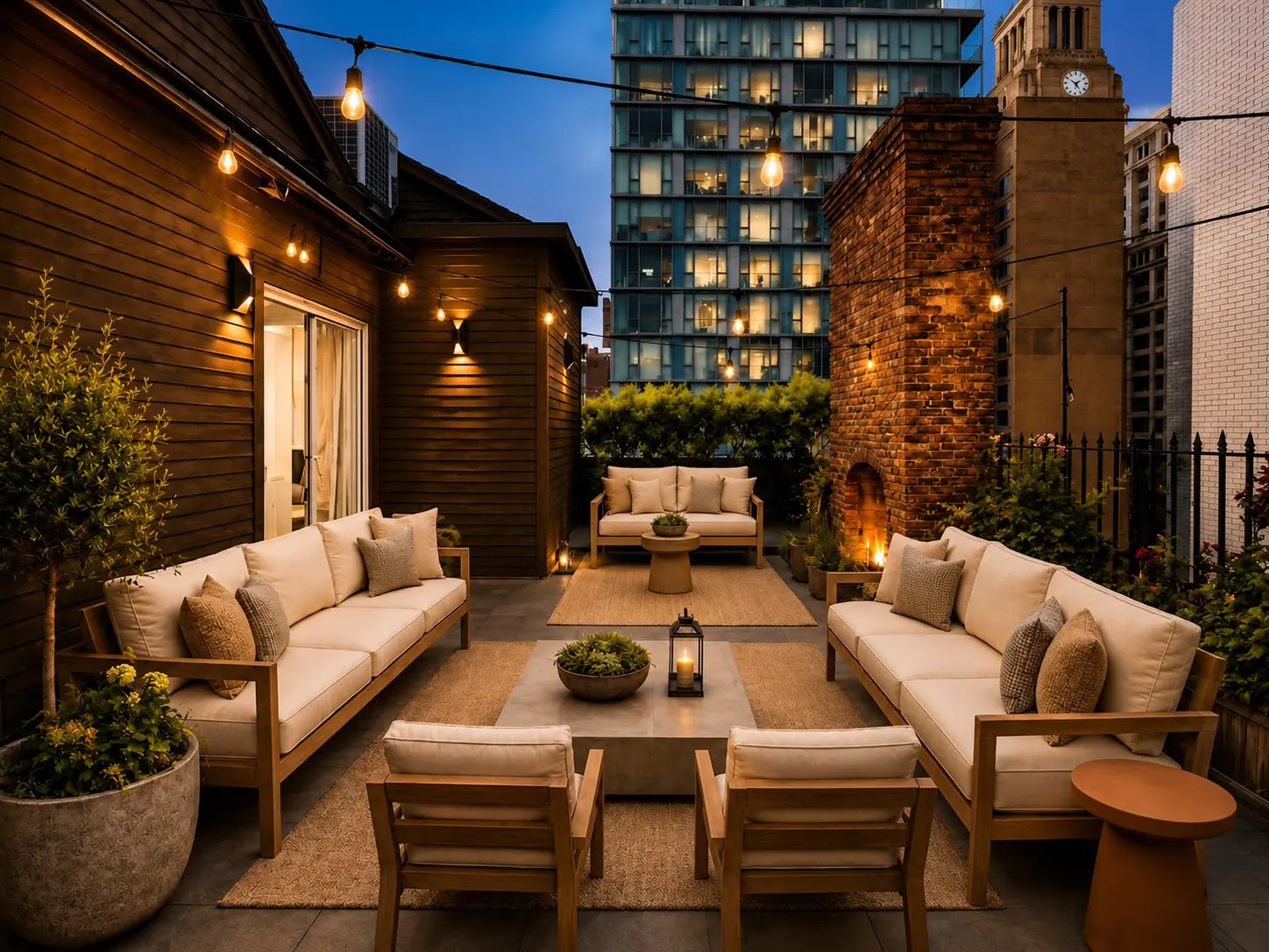 East Village penthouse cottage