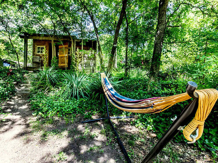 Best for quiet nature escapes: The charming cabin near Deep Ellum