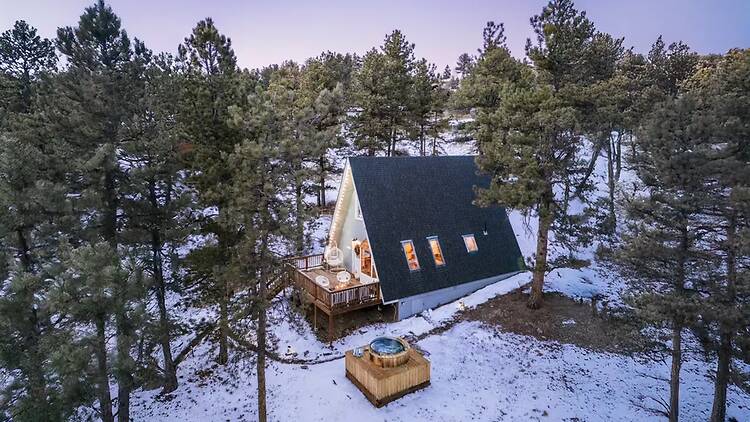 Best for a cozy mountain restorative retreat: the hot tub hideaway Best for a cozy mountain restorative retreat: the hot tub hideaway