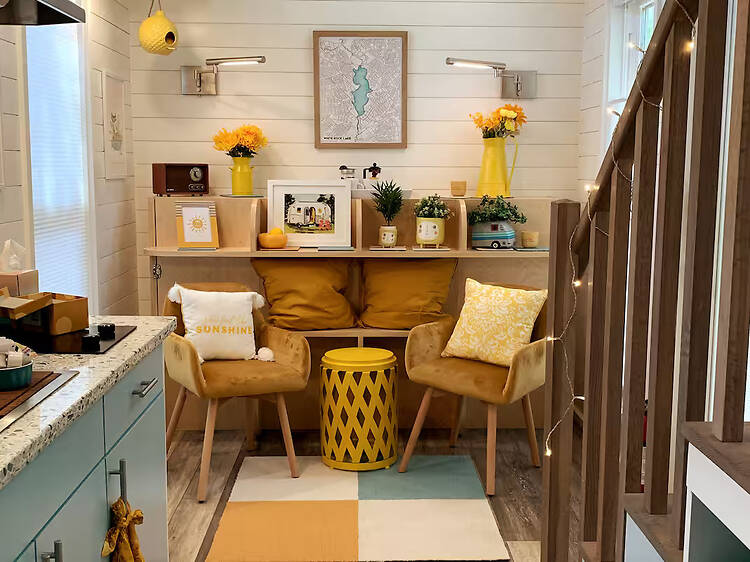 Best for quirky, affordable stays: The tiny sunshine house on wheels