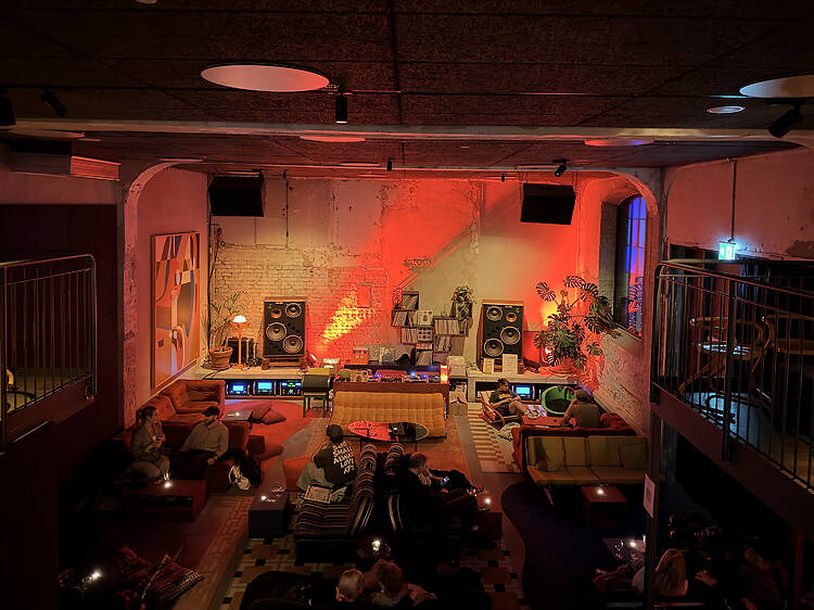 Find your way into the listening room at Hosoi